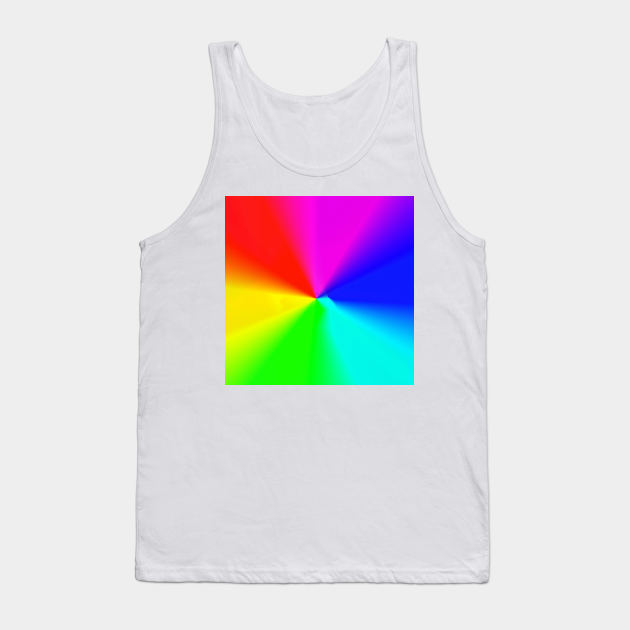 multicolored rainbow abstract texture art Tank Top by Artistic_st